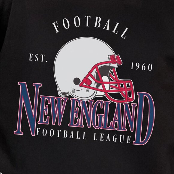 New England Football Vintage Style Crewneck Sweatshirt For Fan 91 - Picture 2 of 5